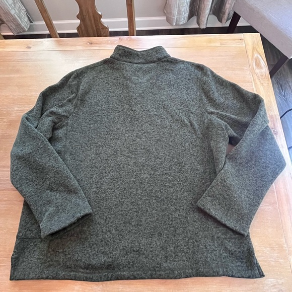 Woolrich Mens vintage fleece pullover 2XL grey - Picture 2 of 7